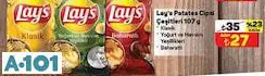 LAY'S PATATES CİPSİ ÇEŞİTLERİ 107 G